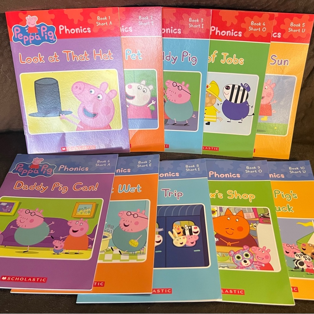 Peppa Pig Phonics Books